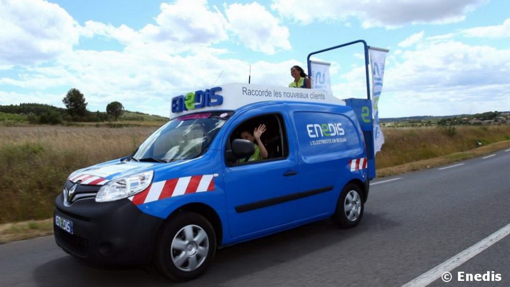 voiture miniature enedis