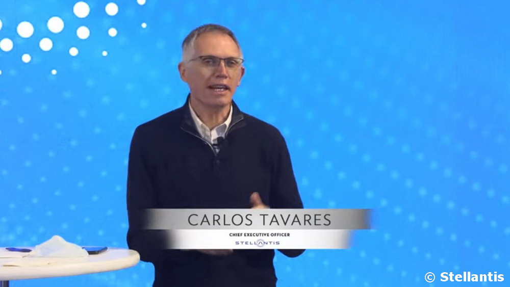 Carlos Tavares de Stellantis au CES Las Vegas