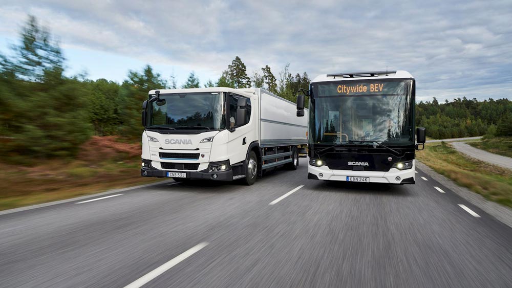 Scania : un nouveau camion électrique tous les ans