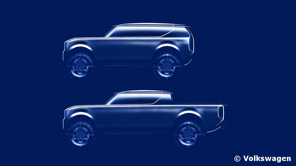 Volkswagen va lancer un pick-up et un SUV robuste entièrement électriques  aux Etats-Unis