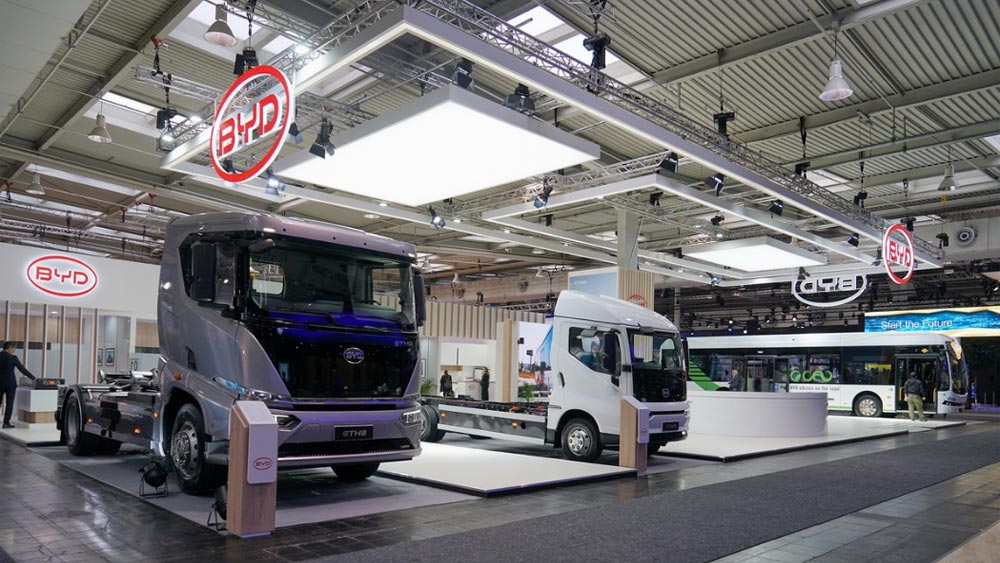 Camion et autobus électriques BYD