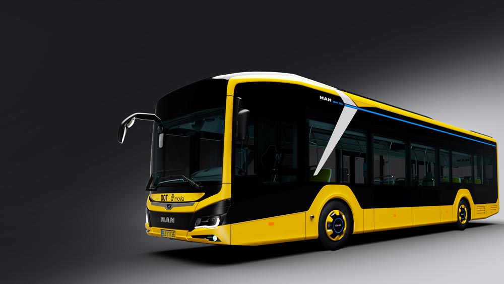 Bus électrique Man Lion 12