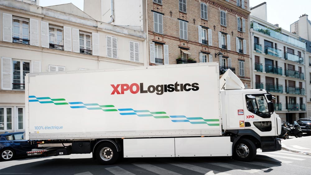 XPO camions électriques