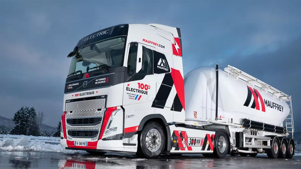 Camion Volvo FH électrique