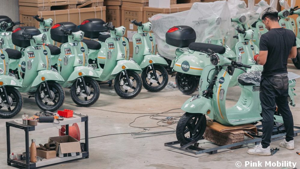 Yego arrive à Nice avec ses scooters électriques AVEM