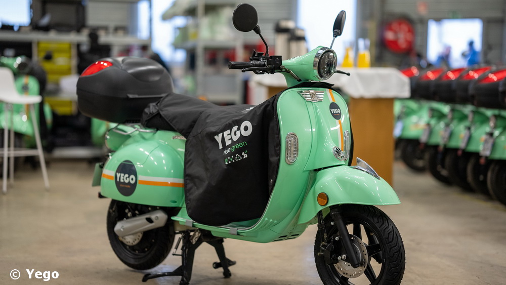 Yego arrive à Nice avec scooters électriques - AVEM
