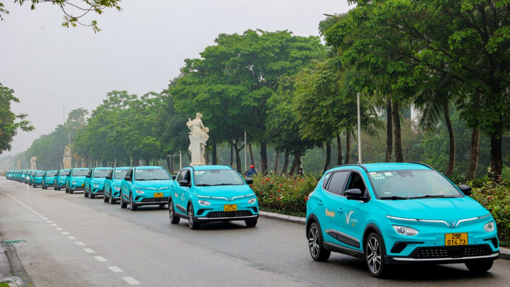 Taxis électriques VinFast de GSM