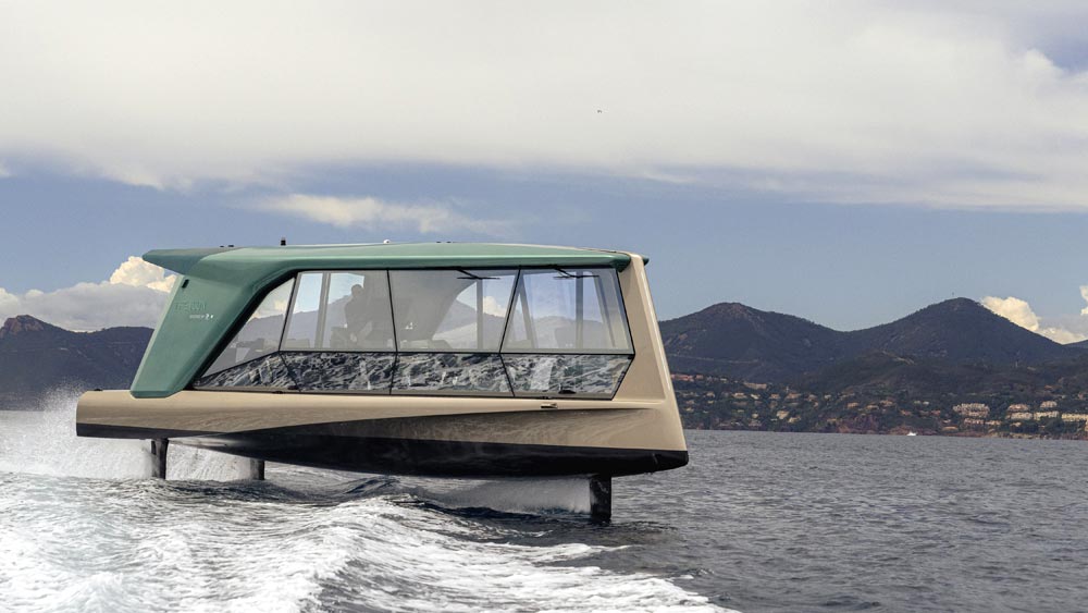 Concept de bateau électrique BMW The Icon