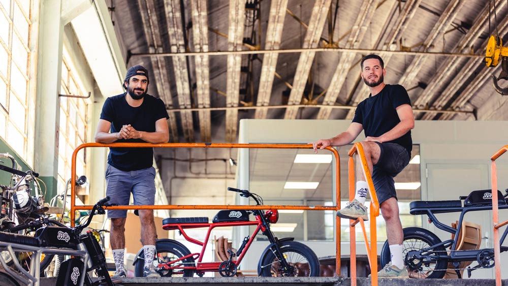 Cédric et Tristan, les fondateur des vélos électriques Bikle