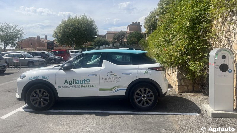 service autopartage électrique milieu rural