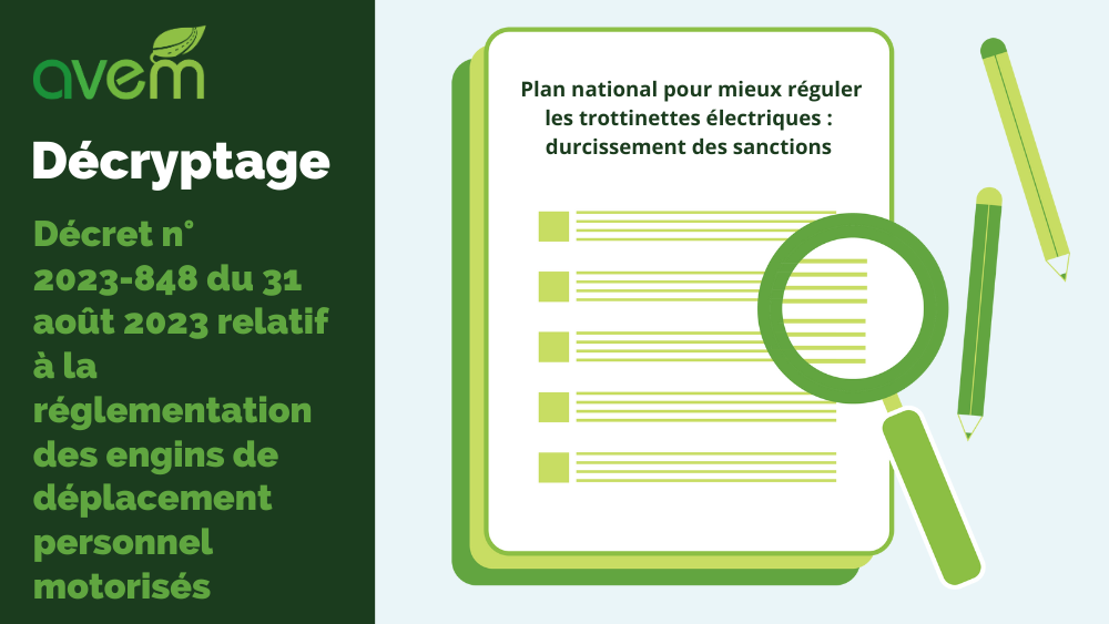 Plan national pour mieux réguler les trottinettes électriques