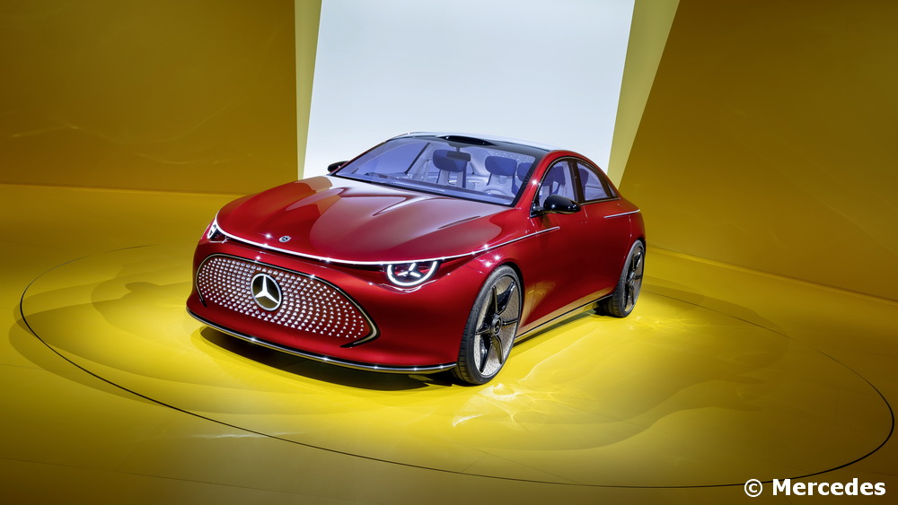 Mercedes se projette dans le futur avec le Concept CLA