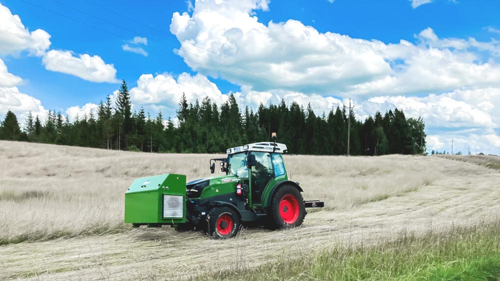 Prolongateur d'autonomie pour tracteur électrique compact Fendt e100 V Vario