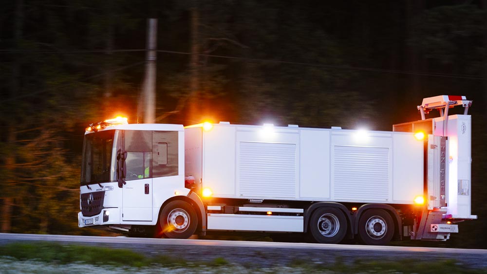 Camion électrique Mercedes eEconic