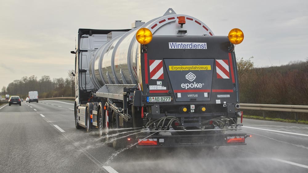 Camion électrique Mercedes eActros 600