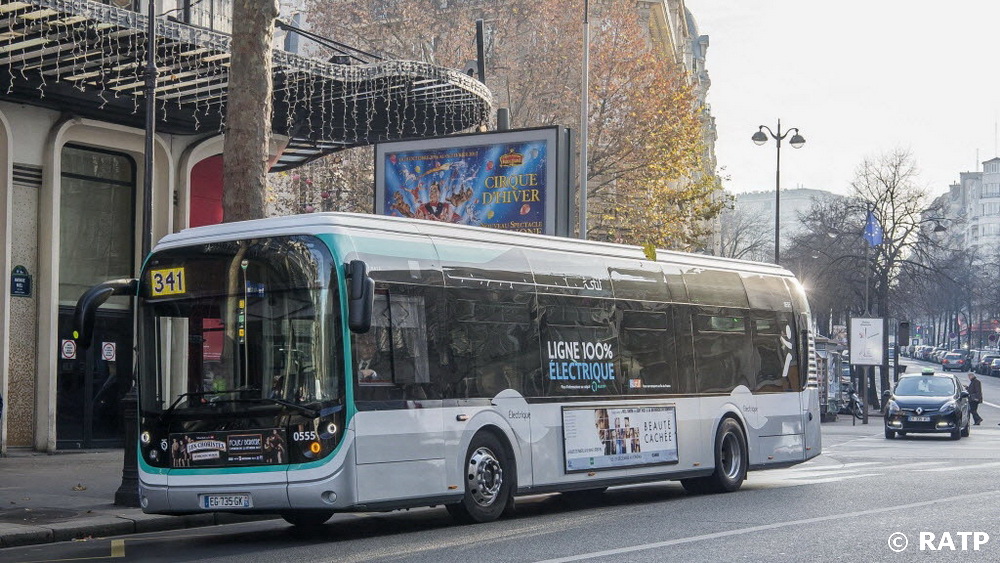 Île-de-France Mobilités commande 3 500 bus propres