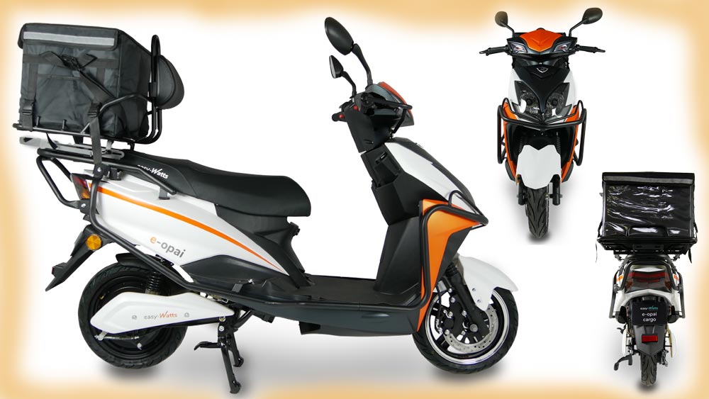 Scooter électrique e-Opai Cargo d'easy-Watts