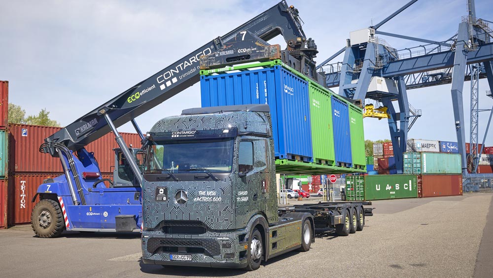 Mercedes eActros 600