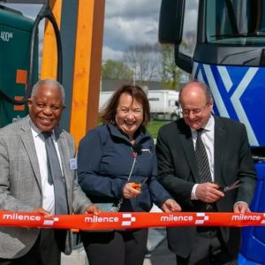 Milence ouvre sa première station de recharge pour camions électriques