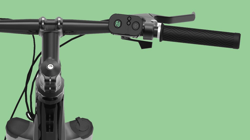Boîtier de sécurité B01 de Baltee pour vélos et trottinettes