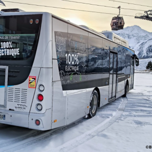 B.E. Green propose un autobus 100% électrique en montagne