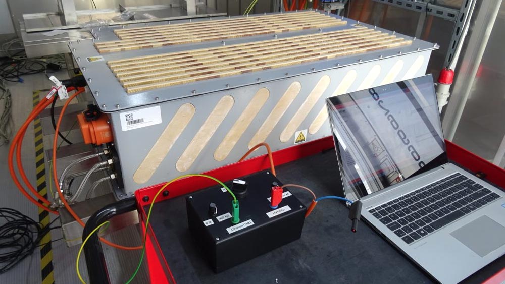Démonstrateur de batterie du projet européen Cobra