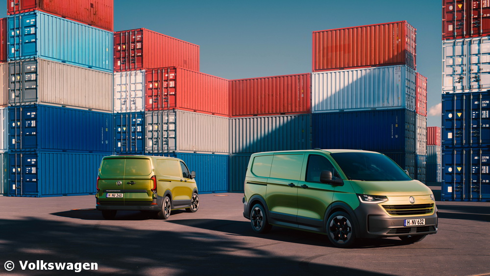 Une version électrique pour le Volkswagen Transporter T7