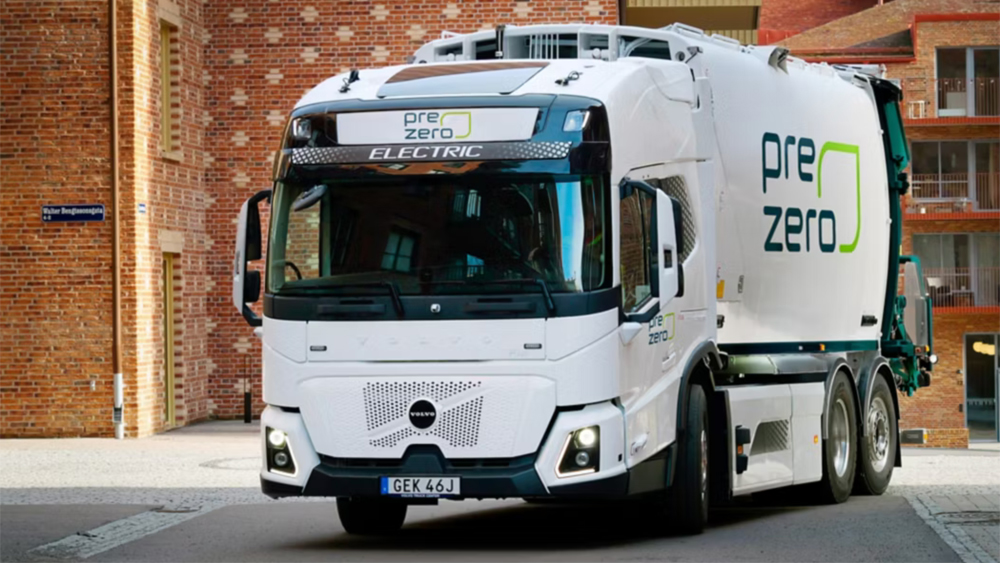 Volvo FM Electric Low Entry pour la collecte des ordures en Suède