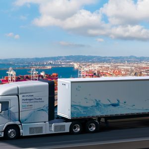 Hyundai dévoile son nouveau camion électrique à pile Hydrogène