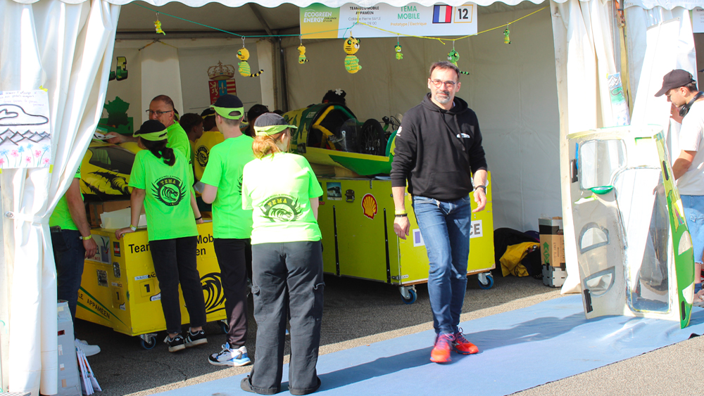 Le stand du collège Pierre Bayle de Pamiers