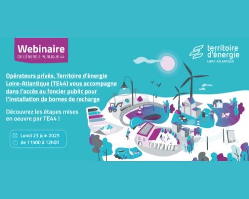 Webinaire TE44 : Accès au foncier public pour installer des bornes de recharge