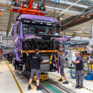 MAN démarre la production en série de ses camions électriques