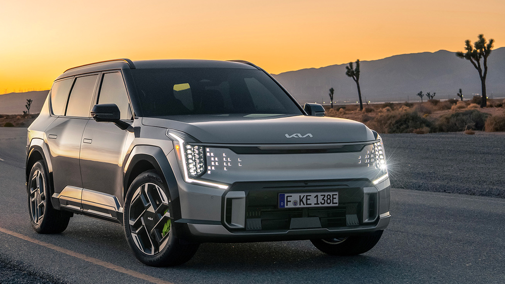 Kia EV9 en finition GT