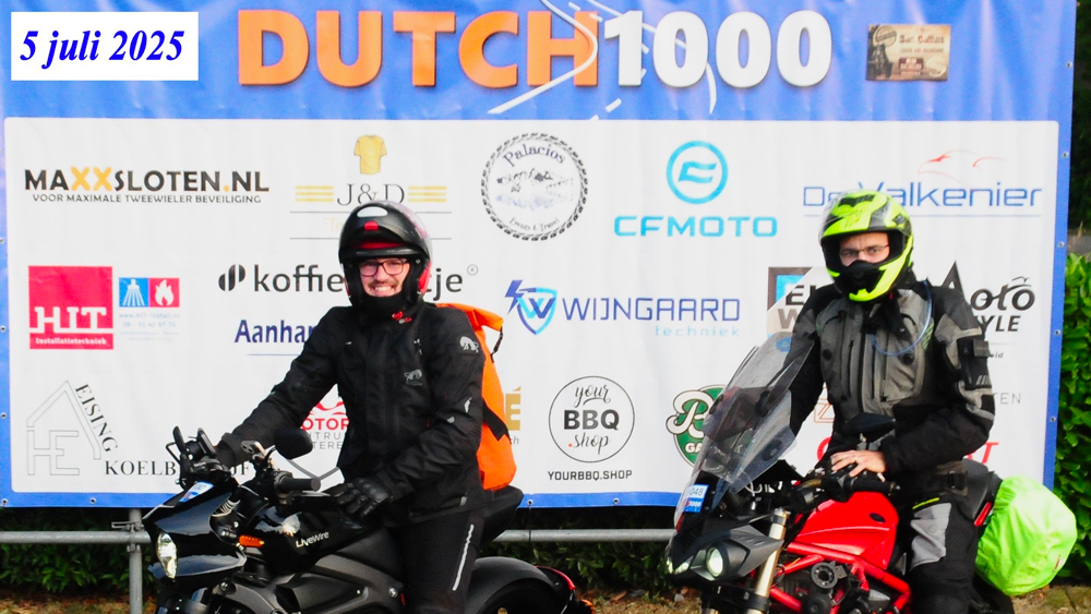 Jérémie et Nicolas à la Dutch 1000 2025