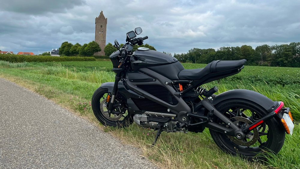 La LiveWire One de Jérémie à la Dutch 1000 2025