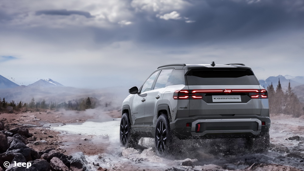 La Nouvelle Jeep Compass électrique en approche