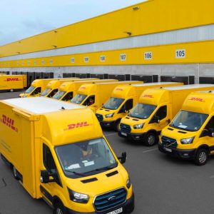 DHL agrandit sa flotte de fourgons électriques avec Ford
