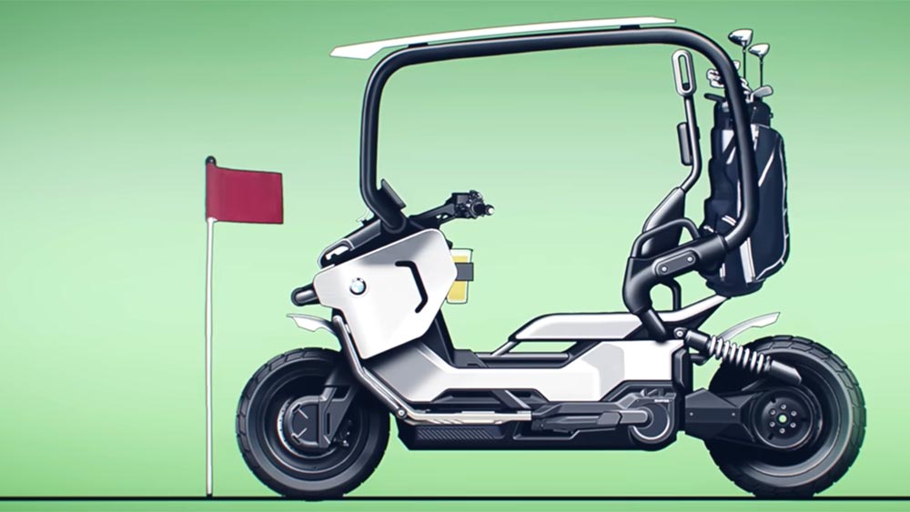 Concept de scooter électrique BMW Motorrad Vision CE