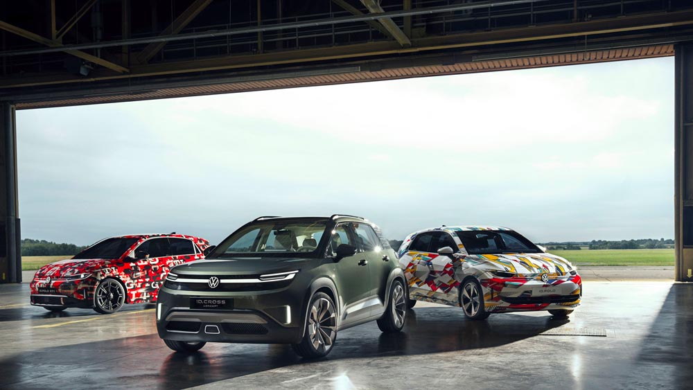 Des Urbaines électriques du groupe Volkswagen à Munich