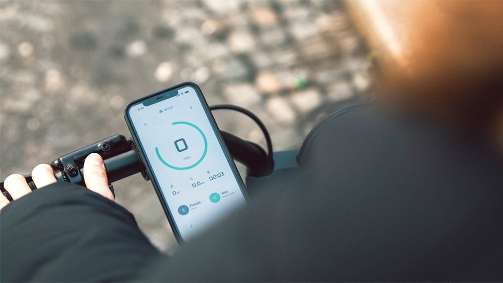 Anod Hybrid : un vélo à assistance électrique connecté