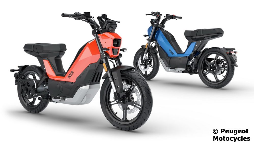 La mythique Peugeot 103 revient en version électrique — free download
