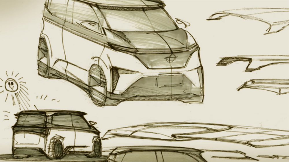 Toit solaire rétractable Ao-Solar Extender sur Nissan Sakura