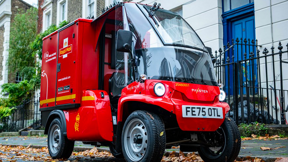 Quadricycle électrique Paxster pour Royal Mail