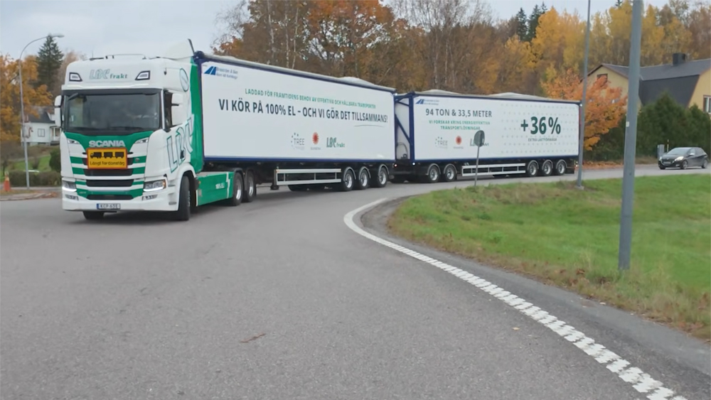 Tracteur routier électrique Scania 45R