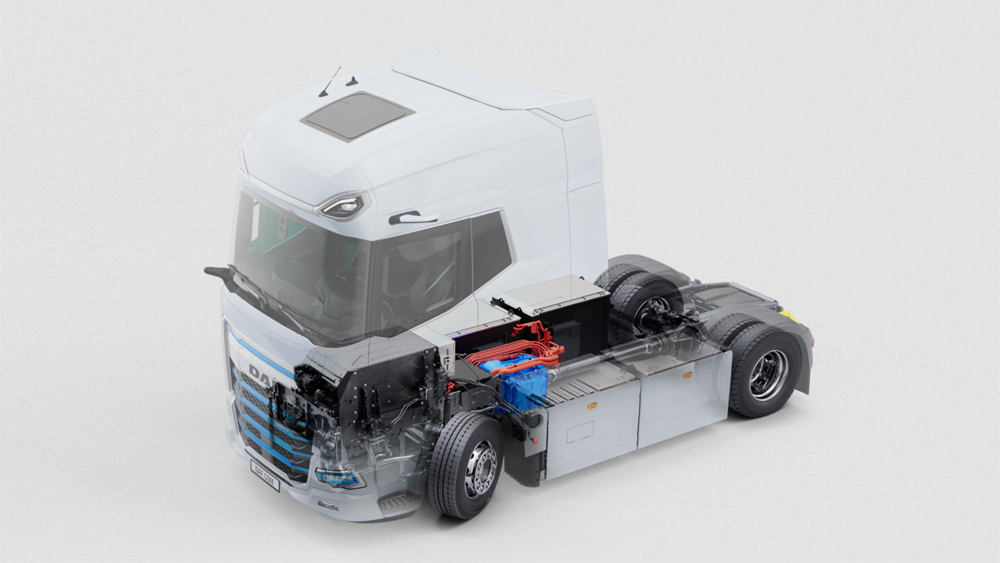 Camions DAF électriques XG et XG+
