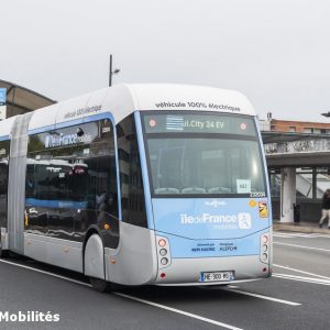 Île-de-France Mobilités met en service le Tzen 4, une nouvelle ligne de bus 100% électrique