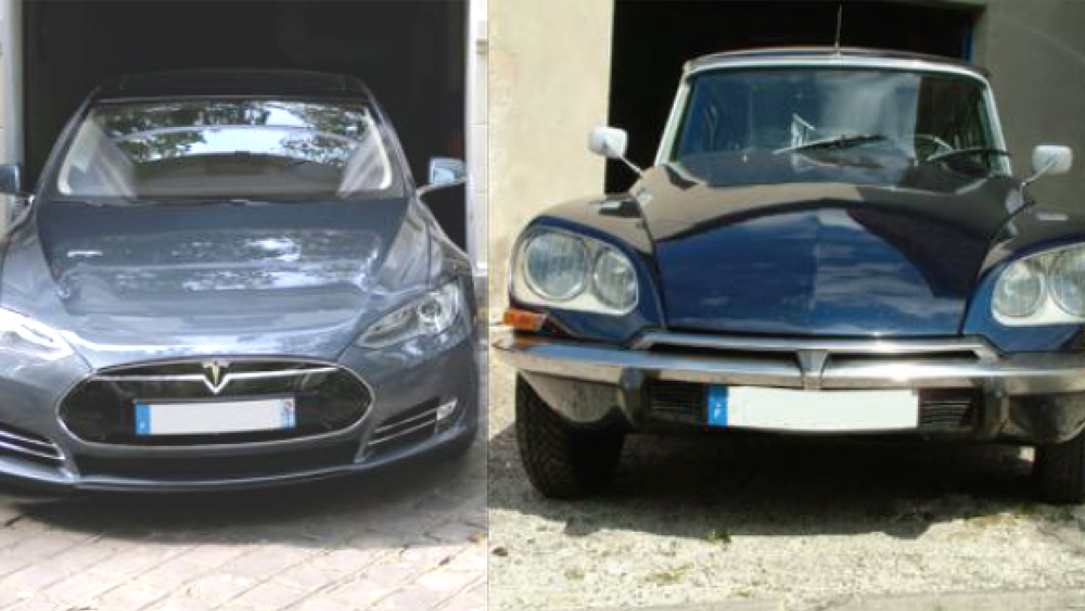 Tesla Model S / Citroën DS