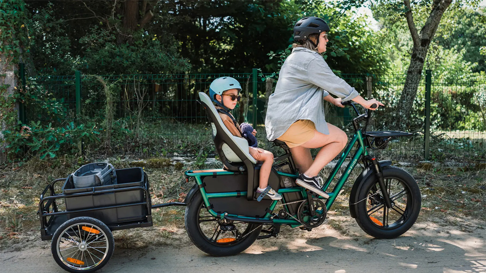 Vélo à assistance électrique Fiido T2 longtail cargo
