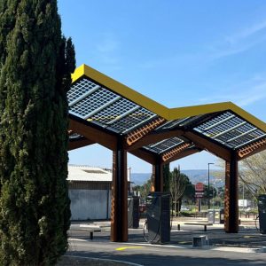 Recharge gratuite à la 60e station Fastned de France