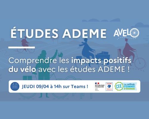 Webinaire ADEME : Comprendre les impacts positifs du vélo avec les études ADEME